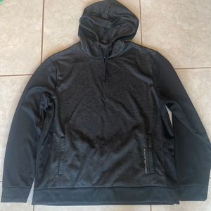 Pro player black & gray hoodie pull over sweatshirt, men’s size XL athletic